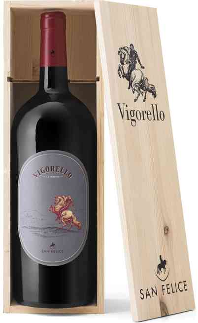 Magnum 1,5 Liters Toscana "VIGORELLO" in Wooden Box