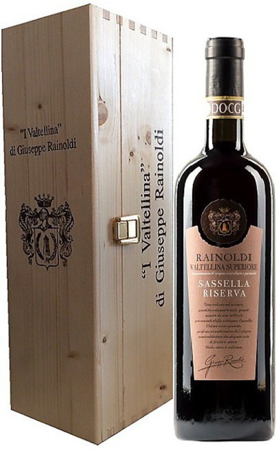 Magnum 1,5 Liters Valtellina Superiore Sassella Riserva DOCG in Wooden Box
