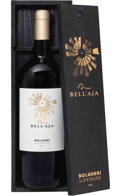 Magnum 1,5 Litres Bolgheri Superiore "BELL'AJA" DOC en Caisse Bois