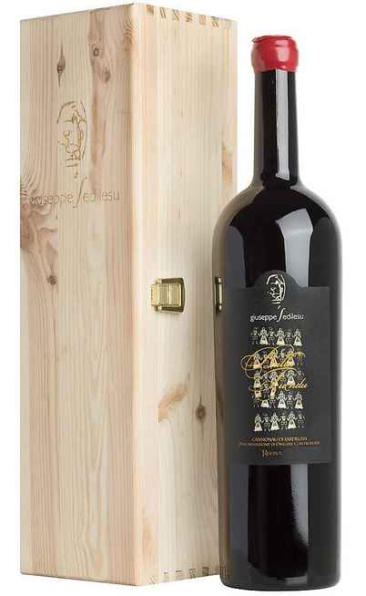 Magnum 1,5 Litres Cannonau di Sardegna Riserva "Ballu Tundu" DOC en Caisse Bois [Giuseppe Sedilesu]