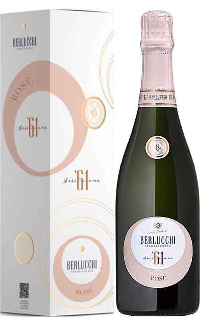 Magnum 1,5 litres Franciacorta Brut Rosé '61 DOCG Boxed [Berlucchi]