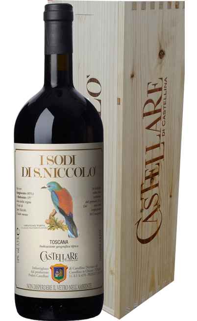 Magnum 1,5 Litres I SODI DI SAN NICCOLO' en Caisse Bois [CASTELLARE]