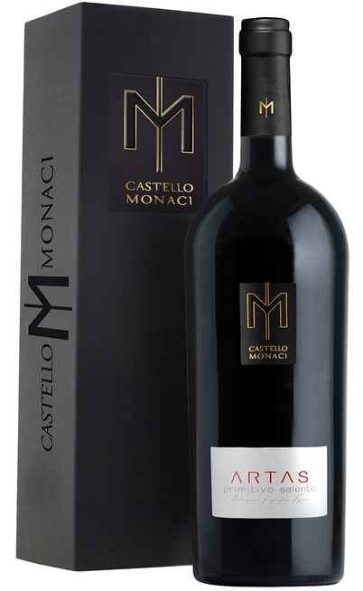 Magnum 1,5 Litres Primitivo Salento "ARTAS" Coffret [CASTELLO MONACI]