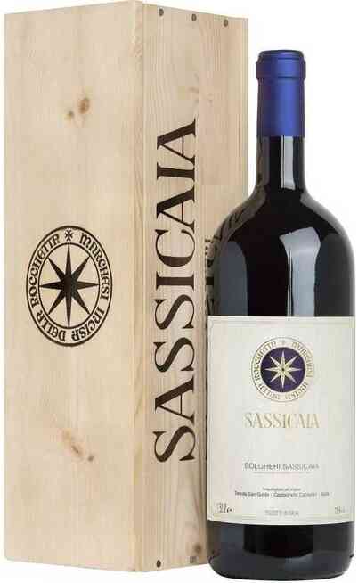 Magnum 1,5 Litres Sassicaia 2023 en caisse bois