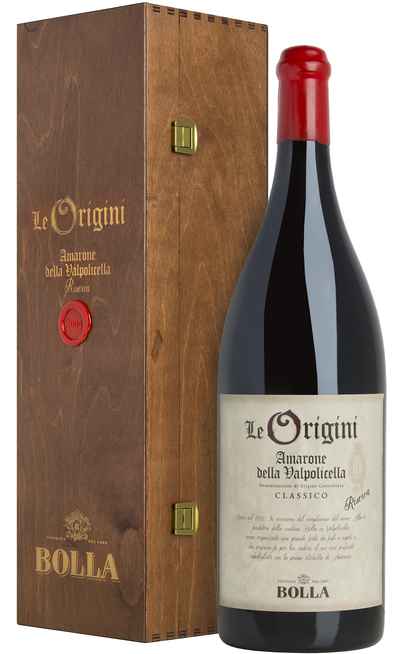 Magnum 1,5 litri Amarone della Valpolicella "Le Origini" RISERVA in Cassa Legno DOCG [Bolla]