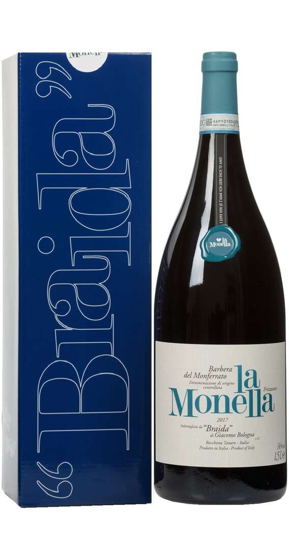 Magnum 1,5 Litri Barbera del Monferrato "La Monella" Frizzante DOC in Box