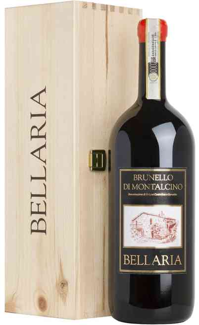 Magnum 1,5 Litri Brunello di Montalcino 2015 DOCG "Bellaria" in Cassa Legno