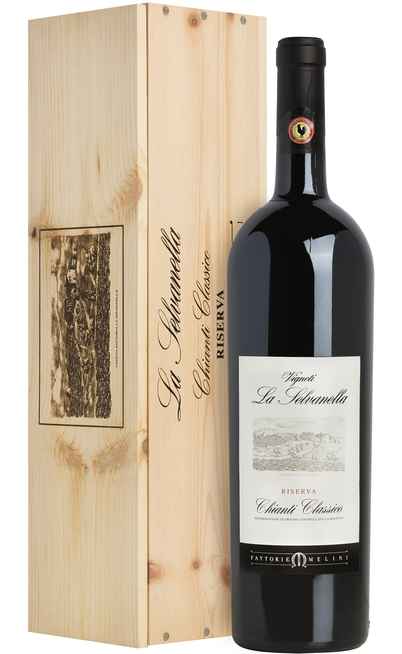 Magnum 1,5 Litri Chianti Classico RISERVA "La Selvanella" DOCG in Cassa Legno [Melini]