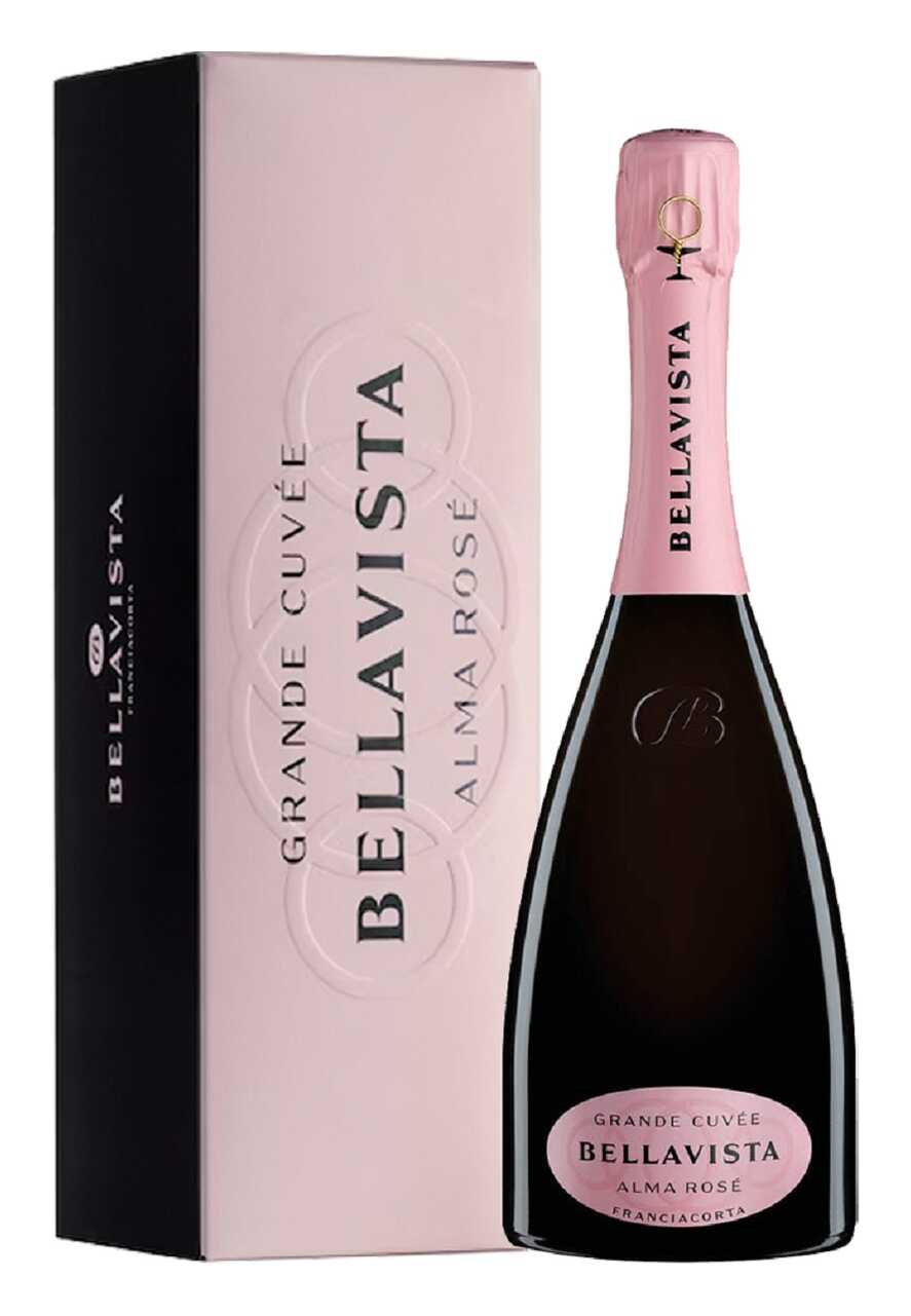 Magnum 1,5 Litri Franciacorta Brut Grande Cuvèe ALMA ROSÉ DOCG Astucciato,  Lombardia (Italia), Bellavista 