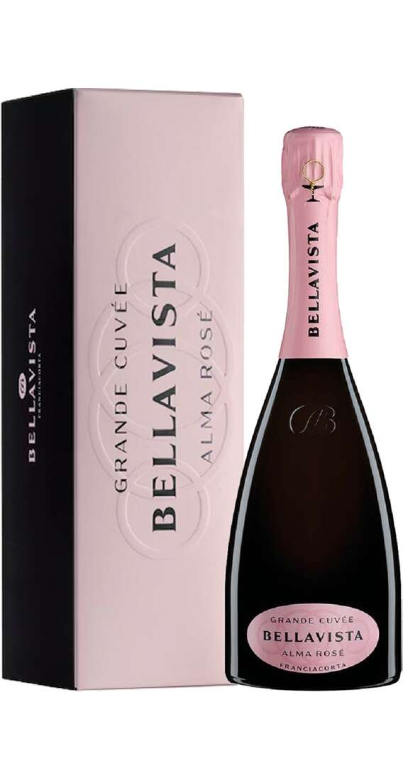 Magnum 1,5 Litri Franciacorta Brut Grande Cuvèe ALMA ROSÉ Assemblage 2 DOCG Astucciato