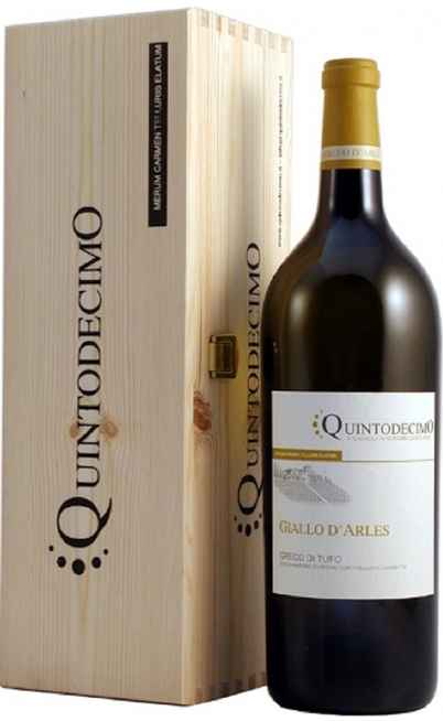 Magnum 1,5 Litri Greco di Tufo "Giallo d'Arles" DOCG in Cassa Legno [QUINTODECIMO]