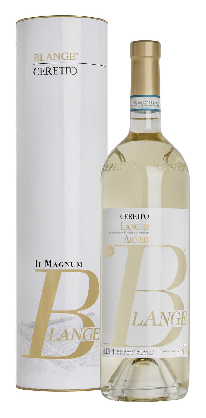 Magnum 1,5 Litri Langhe Arneis BLANGE' DOC BIO Astucciato, Piemonte  (Italia), Ceretto 