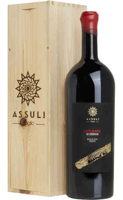 Magnum 1,5 Litri Nero d'Avola Riserva "LORLANDO" DOC in Cassa Legno Magnum 1,5 Litri Nero d'Avola Riserva "LORLANDO" DOC in Cassa Legno