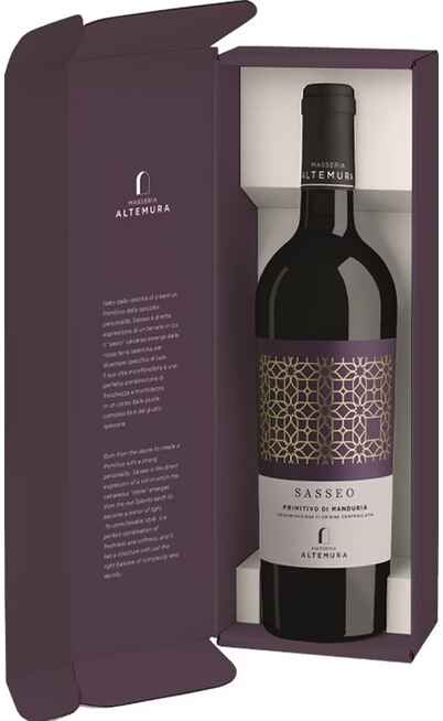 Magnum 1,5 Litri Primitivo di Manduria SASSEO DOC Astucciato [MASSERIA ALTEMURA]