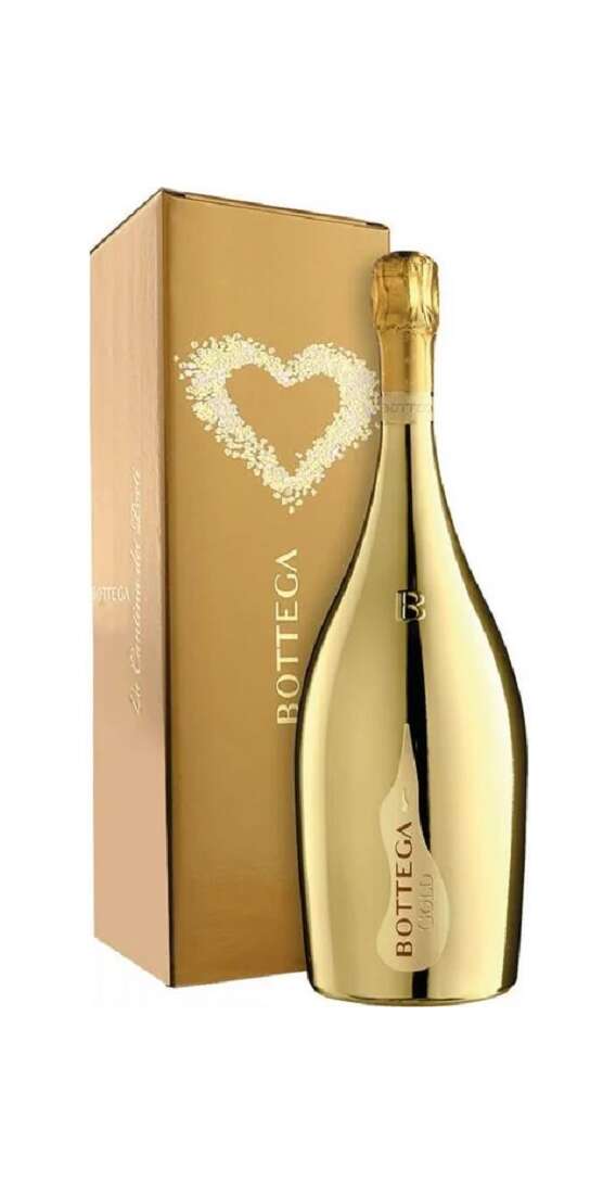 Magnum 1,5 Litri Prosecco DOC Brut GOLD verpackt