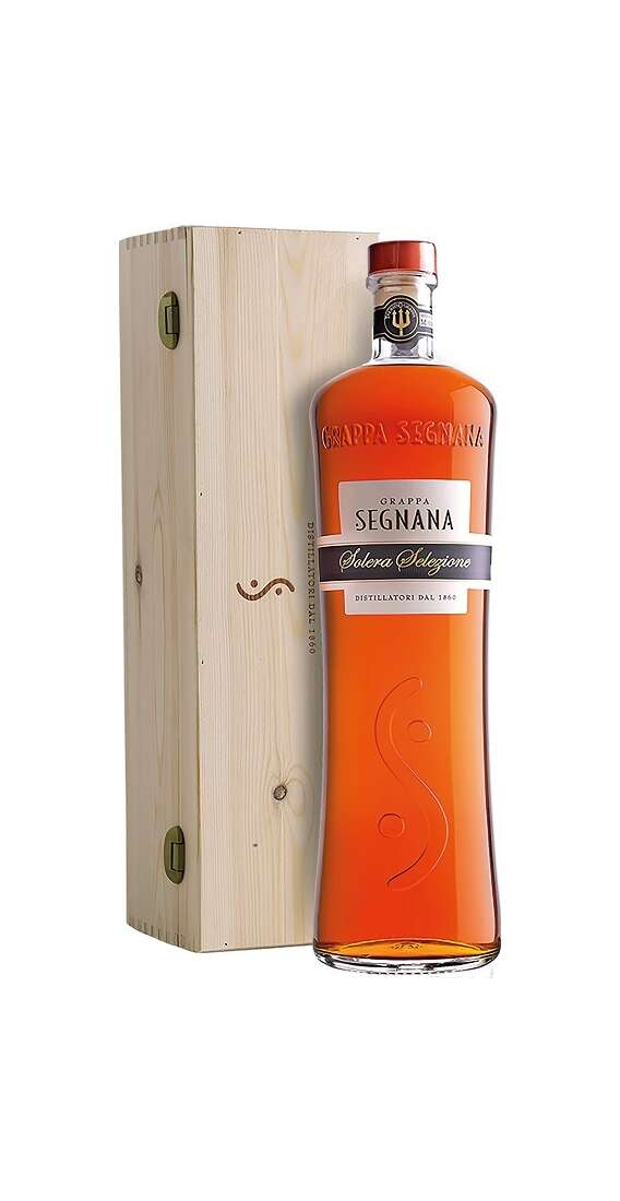 Magnum 2 Litri Grappa di Solera Collezione in Cassa Legno