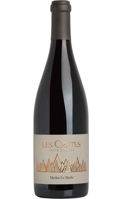 MERLOT LE MERLE Aostatal DOP [Les Cretes]