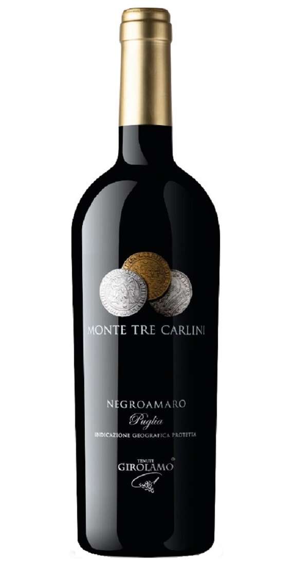 Negroamaro Pouilles MONTE TRE CARLINI