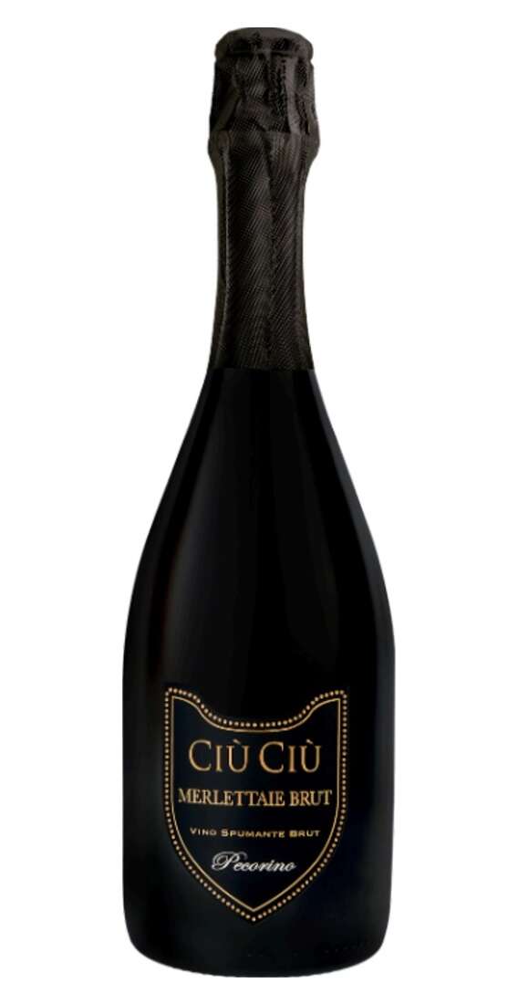 Organic Vegan Sparkling Pecorino Brut MERLETTAIE