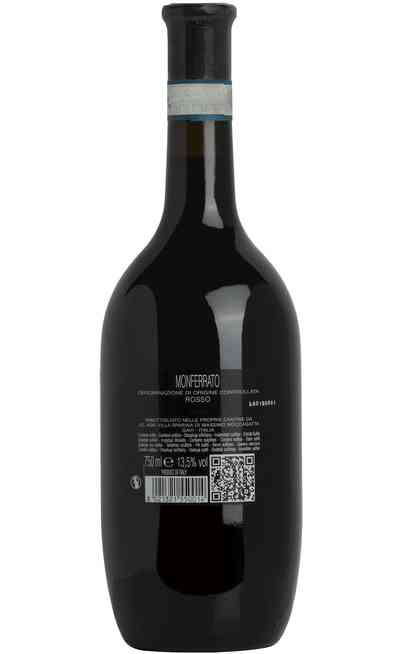 Barbera Piemonte DOC Vino Rosso - 6 Bottiglie di Vetro da 75 Centilitri -  Giommy Bevande