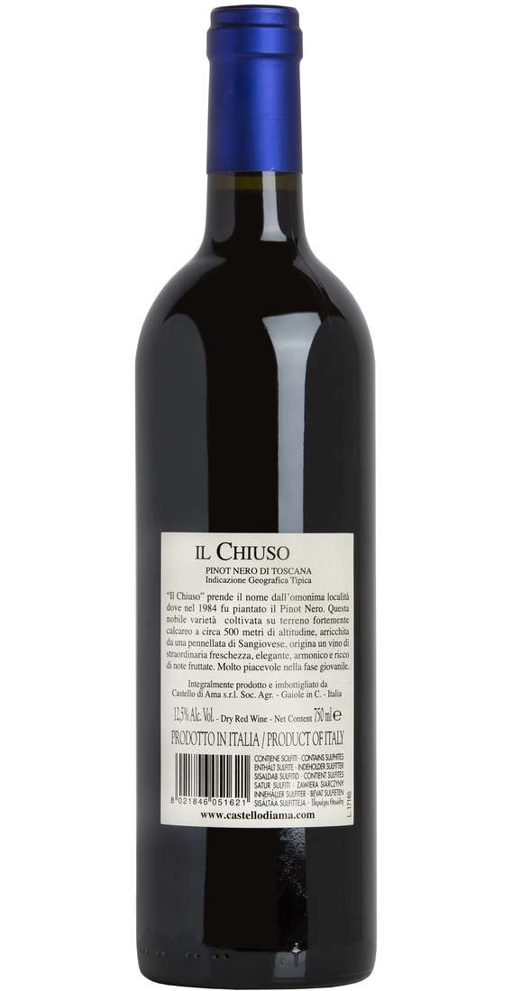 Pinot Noir der Toskana „IL GESCHLOSSEN“
