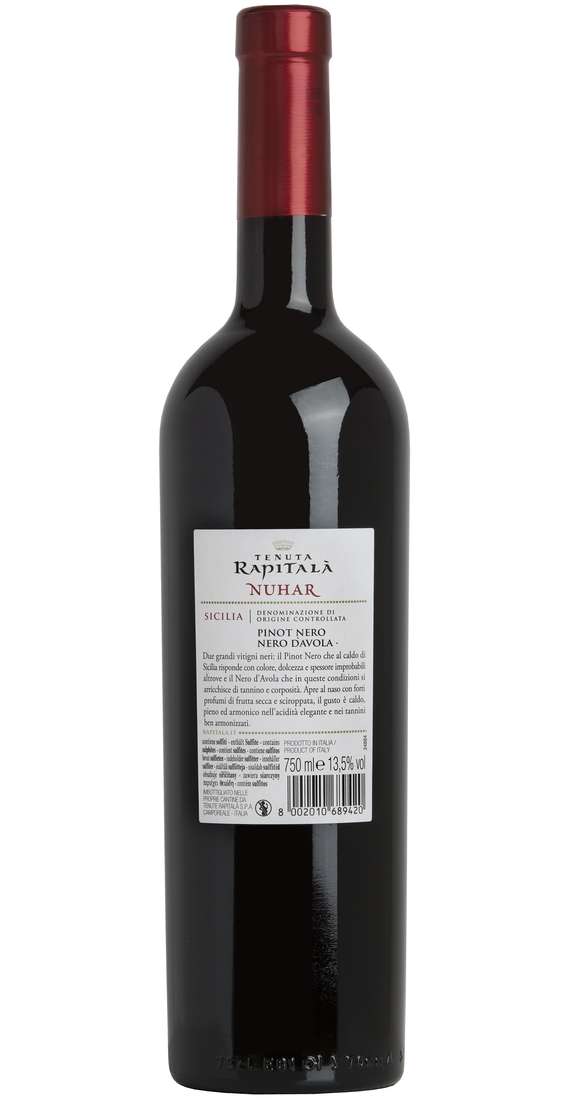 Pinot Noir-Nero d'Avola „NUHAR“ Sizilien DOC
