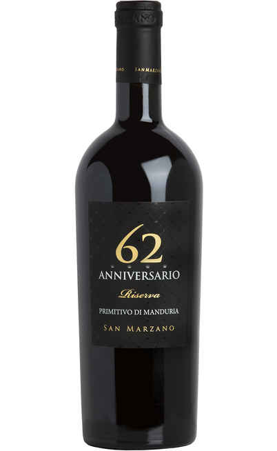 Primitivo di Manduria RESERVE "Anniversaire 62" DOP [San Marzano]