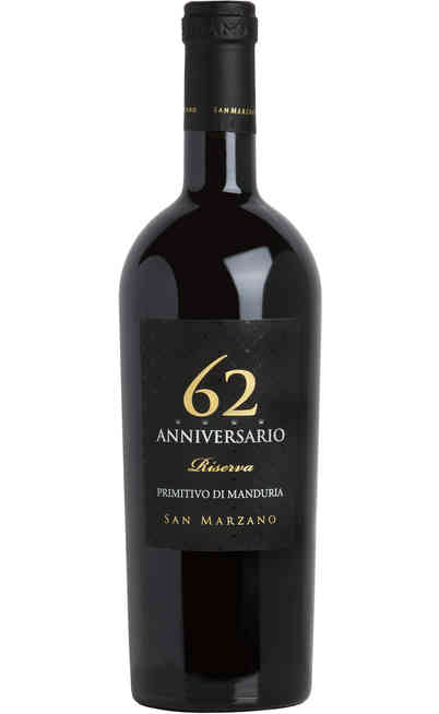 Primitivo di Manduria RISERVA "Anniversario 62 " DOP