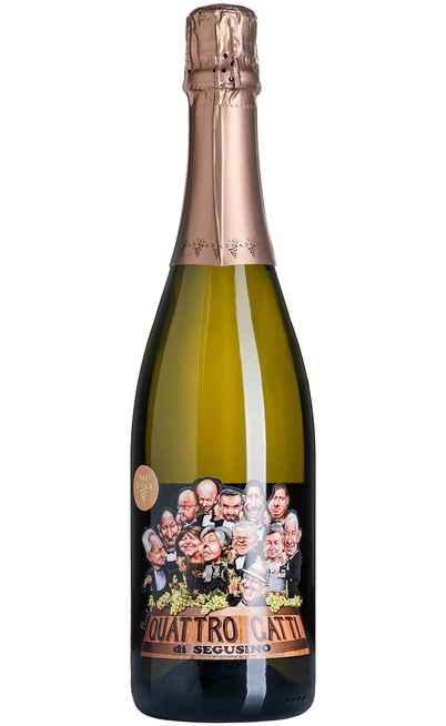 Prosecco DOC Treviso Extra Dry "Quatre chats de Segusino" [VAL D'OCA]