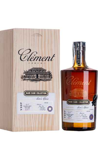 Rum Rare Cask Sassicaia Lion's Choice in Cassa Legno [Clement]