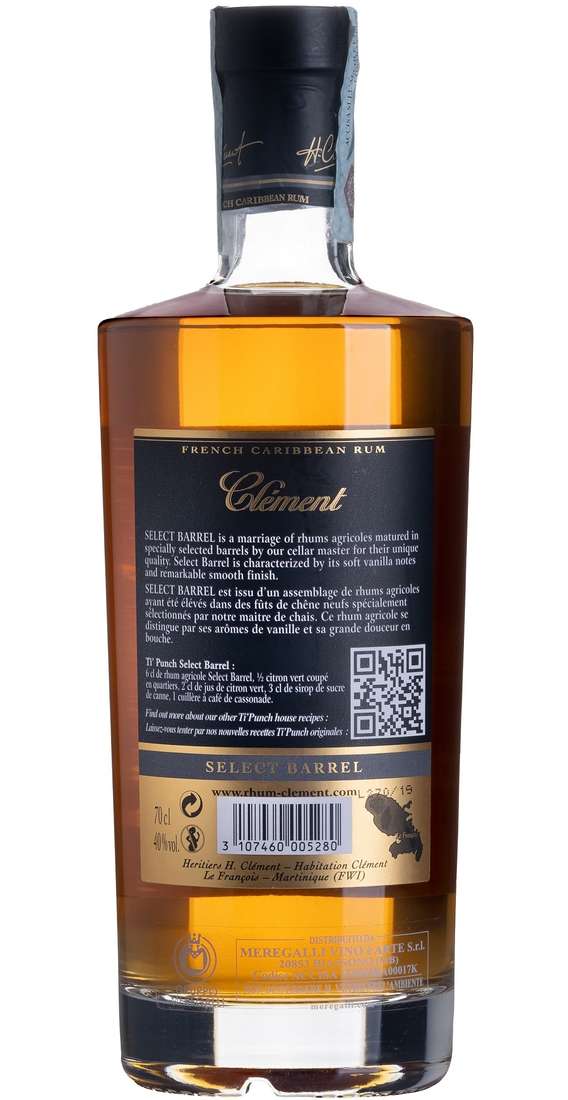 Rum Vieux Clément "Select Barrel"