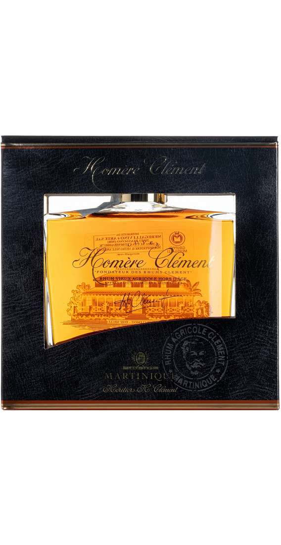 Rum Vieux Cuvée Homere Clement Astucciato