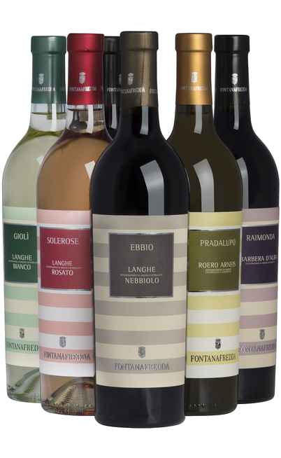 Selection 6 Piedmontese Wines [FONTANAFREDDA]