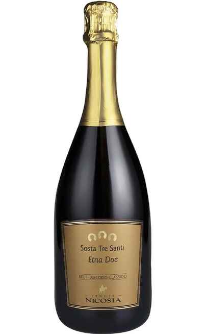 Spumante Etna Brut "Sosta Tre Santi" DOC [NICOSIA]