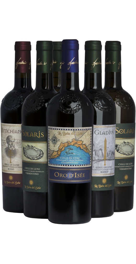 Sélection de 6 vins de Ligurie
