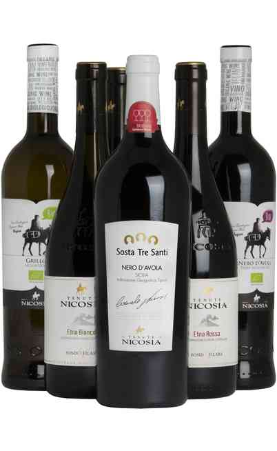 Sélection de 6 vins siciliens