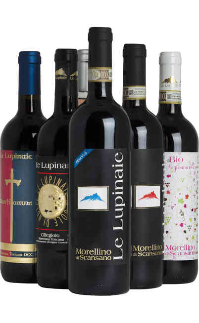 Sélection de 6 vins toscans