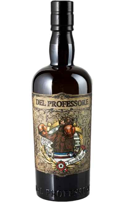 THE FIGHTING BEAR LONDON DRY GIN DEL PROFESSORE [DEL PROFESSORE]