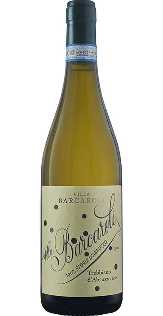 Trebbiano d'Abruzzo DOP Organic Vegan Demeter Villa Barcaroli