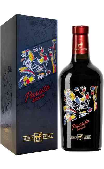 Ulisse Passito Rosso verpackt