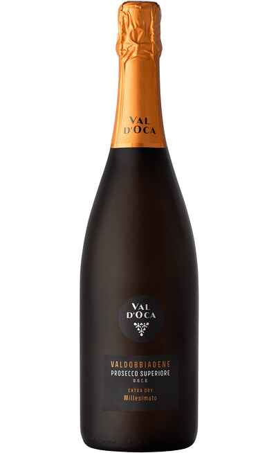 Valdobbiadene "NERO" Prosecco Superiore Millesimato Extra Dry DOCG [VAL D'OCA]