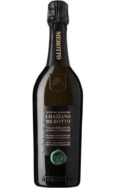 Valdobbiadene Prosecco Superiore Brut Rive Cuvée del Fondatore "Graziano Merotto" DOCG