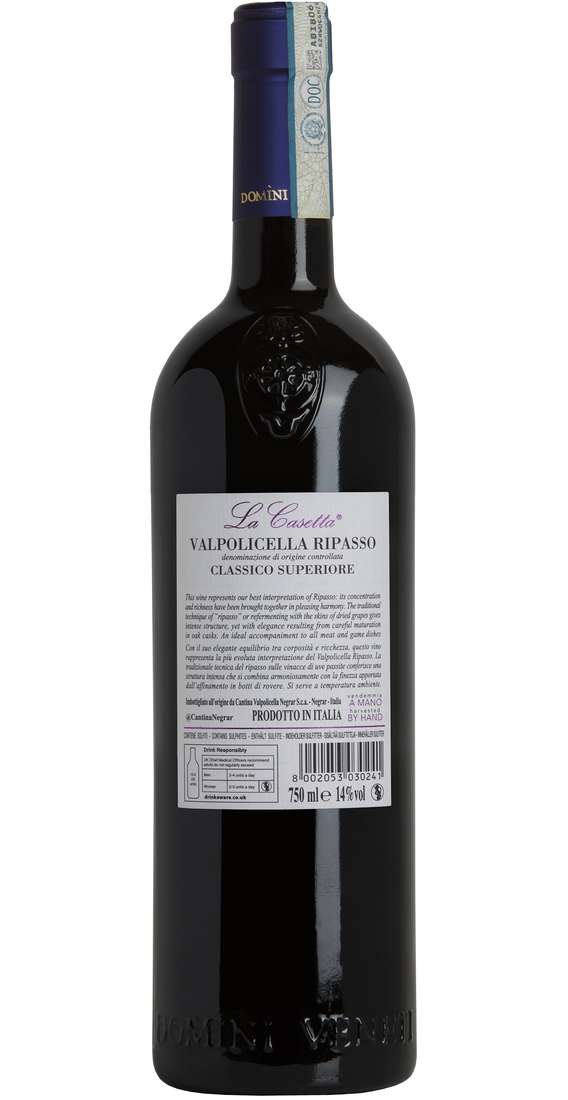 Valpolicella Classico Superiore Ripasso "La Casetta" DOC
