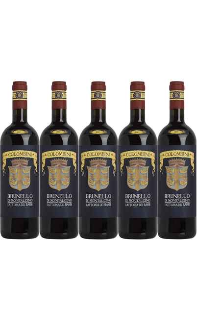 Vertical Brunello di Montalcino "COLOMBINI" 2011-2012-2013-2014-2015 DOCG [BARBI]