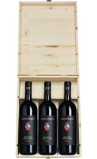 Verticale Brunello di Montalcino 2017 - 2018 - 2019 in Cassa Legno [SAN FELICE]