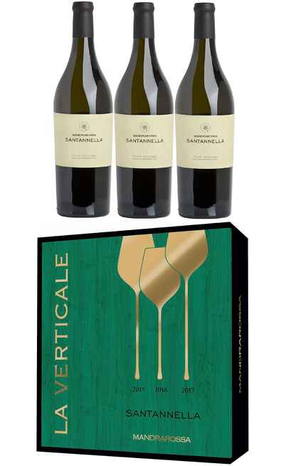 Verticale Fiano - Chenin Blanc "Santannella" 2017-2018-2019 in Wooden Box [Mandrarossa]