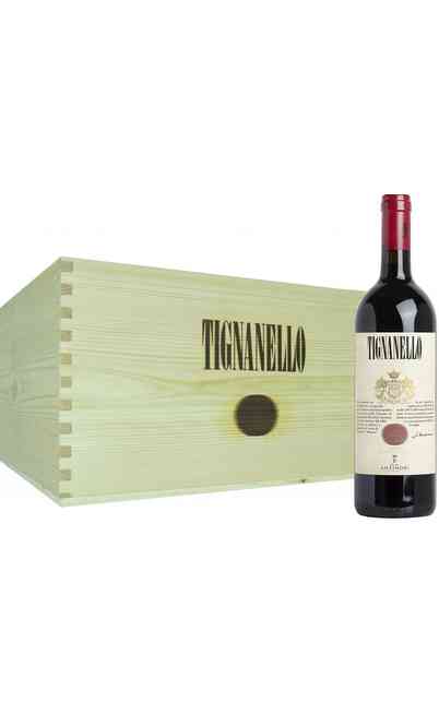 Vertikal Tignanello  '17 - '18 - '19 - '20 - '21 - '22 in Holzkiste