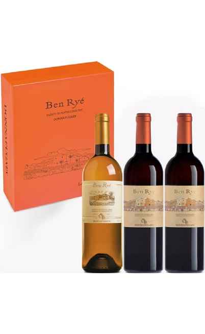 Vertikaler Passito di Pantelleria "Ben Ryé" PDO 2007 - 2011 - 2016  in Holzkiste [Donnafugata]