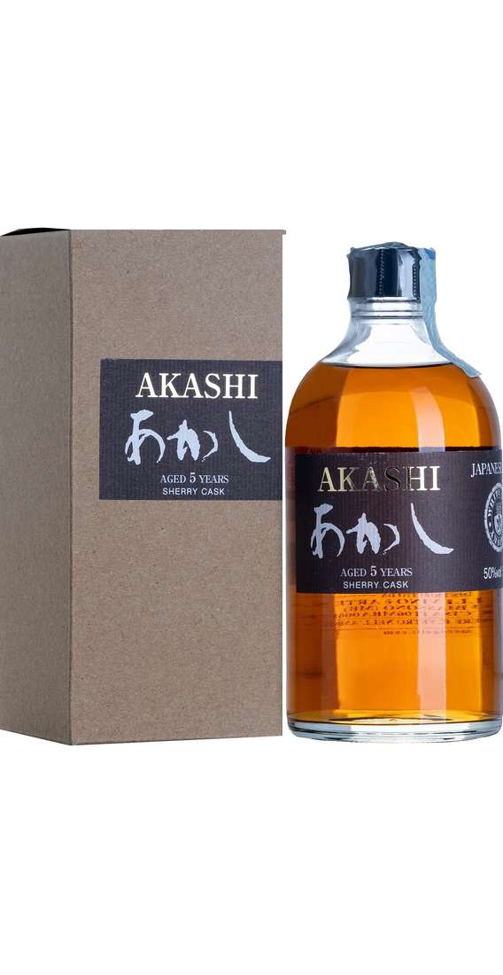 Whisky Akashi Single Malt 5 YO Astucciato