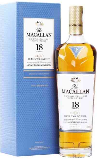 WHISKY MACALLAN 18 Y.O. DOUBLE CASK in Box
